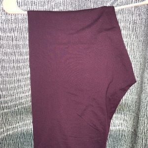 Lularoe Leggings TC2 solid color purple
